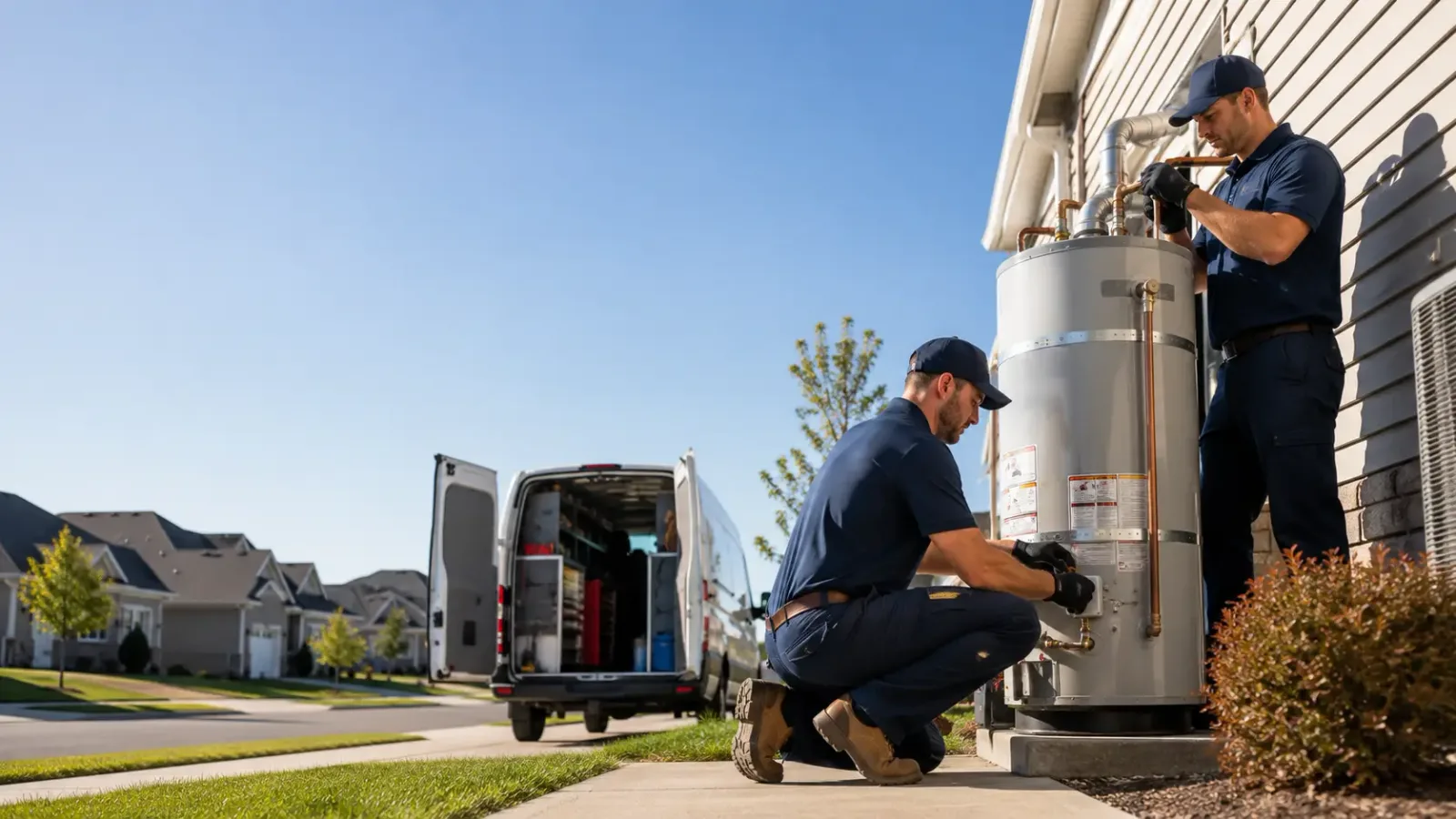 Water Heater Installation in Moundsville, WV